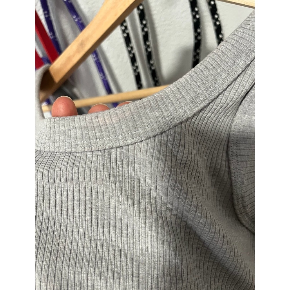 Alo Yoga Wellness Bra in Heather Grey - Picture 5 of 5